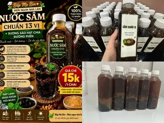 Hình ảnh Nước sâm sương sáo hạt chia