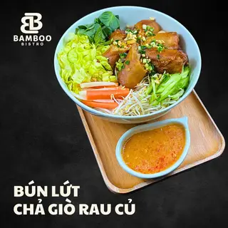 Hình ảnh Bún lứt chả giò rau củ