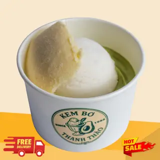 Hình ảnh Kem Bơ Sầu Riêng