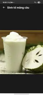 Hình ảnh Sinh tố mãng cầu 