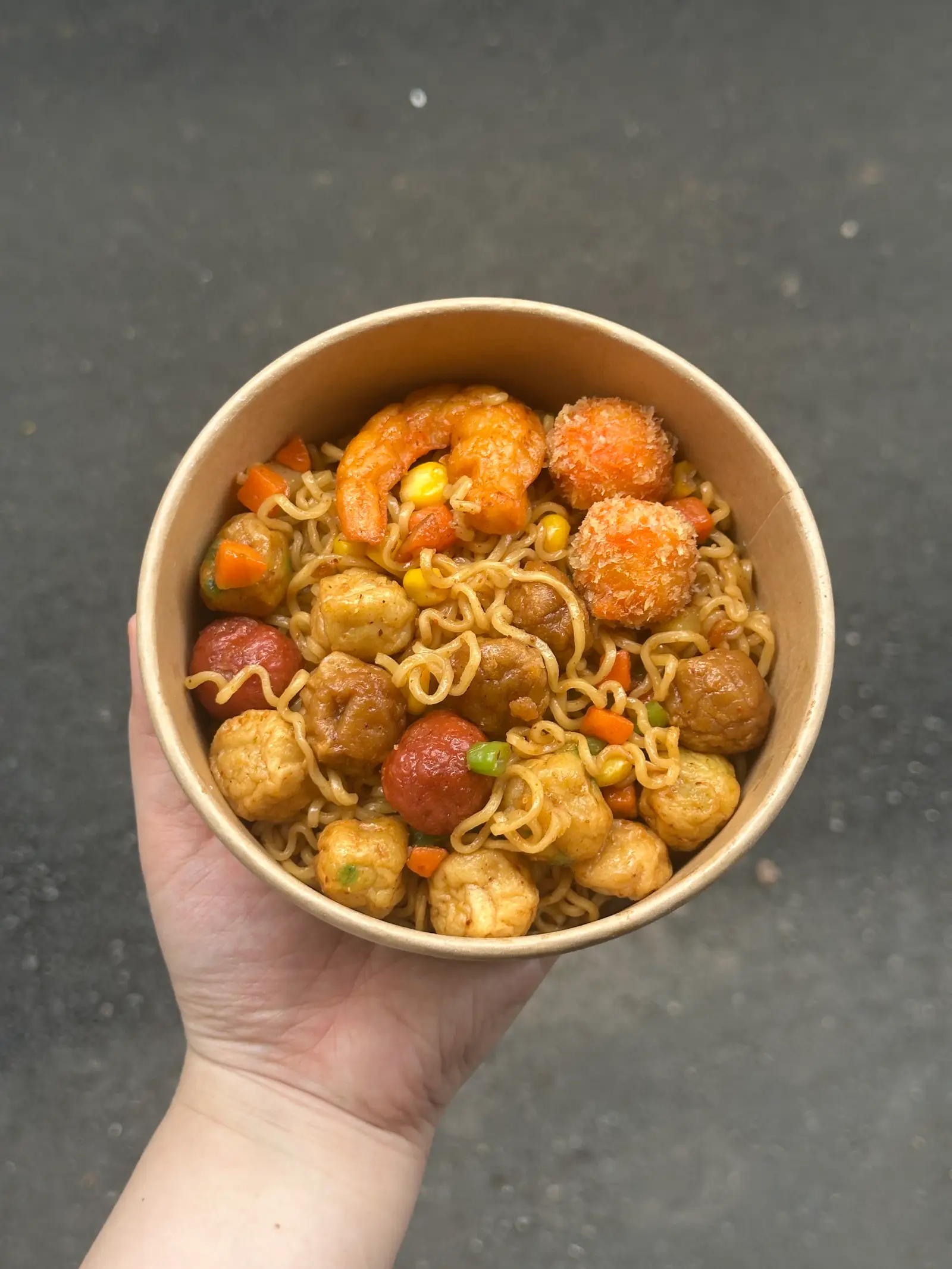 Hình ảnh Mì trộn thập cẩm