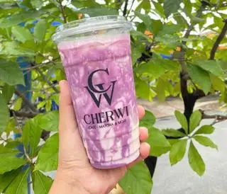 Hình ảnh Khoai môn latte kem muối