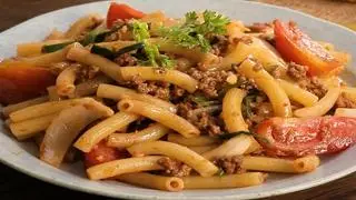 Hình ảnh Nui xào bò phô mai