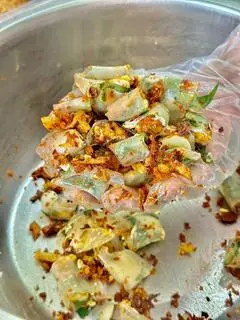Hình ảnh Bánh tráng cuộn trộn