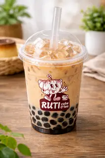 Hình ảnh Hồng trà sữa chân trâu ruti 