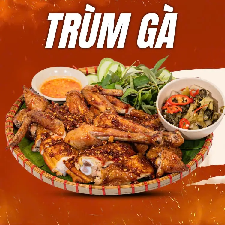 Hình ảnh Gà nướng Tây Bắc siêu cay ( nữa con)