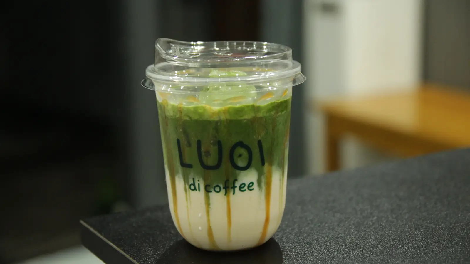 Hình ảnh Salted caramel matcha