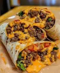 Hình ảnh bánh Tacos sốt bò bầm 