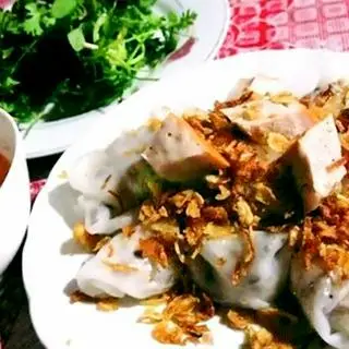 Hình ảnh Bánh cuốn nhân thịt - chả quế