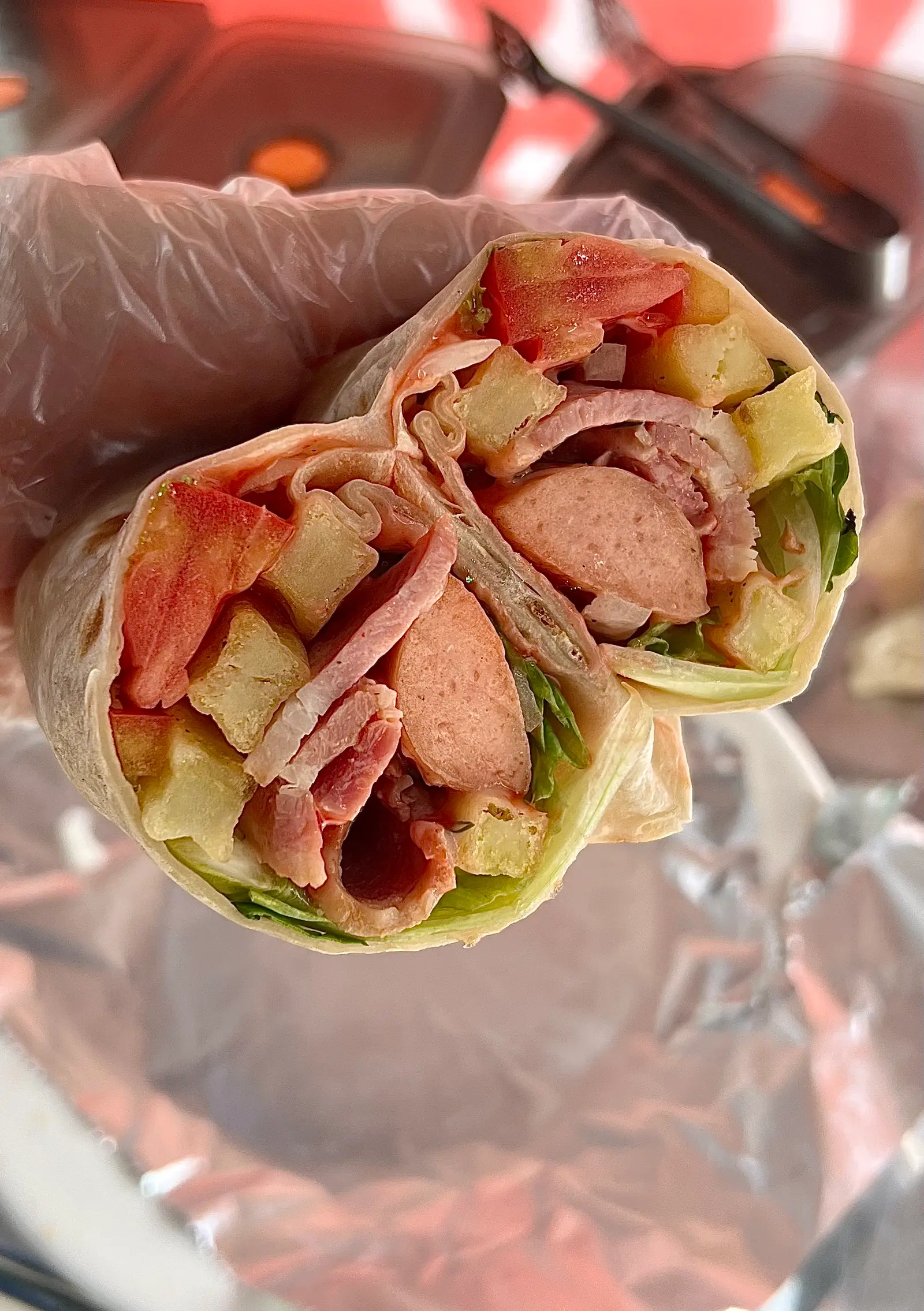 Hình ảnh Tacos thập cẩm Bò Heo Xúc Xích