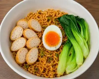 Hình ảnh Mì trộn cá viên