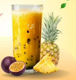 Hình ảnh Nước ép thơm - chanh dây