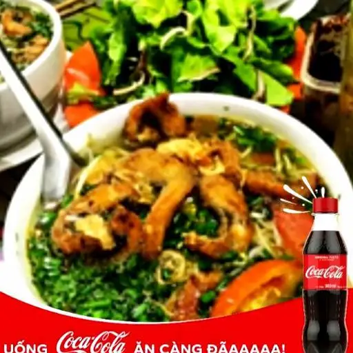 Hình ảnh Bún cá chan - Coca