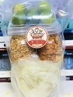 Hình ảnh Muối hột - Hành phi tép khô
