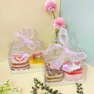 Hình ảnh Set Bánh 2 vị ( 2 ly Mousse trái cây)