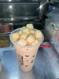 Hình ảnh trà sữa full pho mai viên 