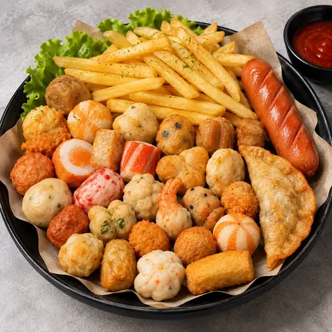 Hình ảnh Set viên chiên đủ đầy - set mix (2-3ng)