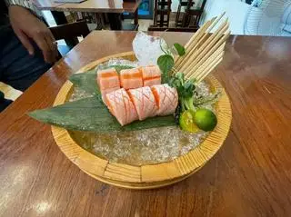 Hình ảnh Sake toro sashimi