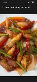 Hình ảnh Mực một nắng xào sa tế