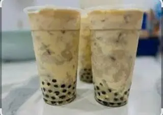 Hình ảnh trà sữa phô mai dầm