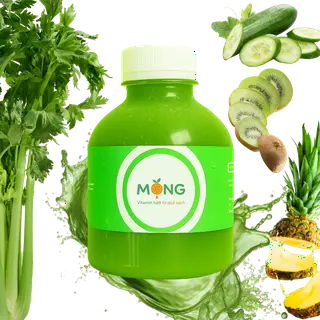 Hình ảnh Giữ dáng mượt mà - Nước ép CẦN TÂY x KIWI, THƠM, DƯA LEO