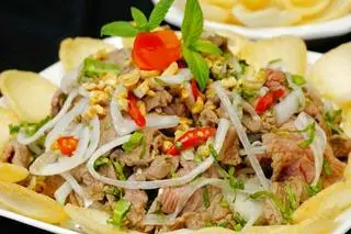 Hình ảnh gỏi bê