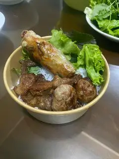 Hình ảnh Bún Chả Nem Đầy Đủ