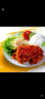 Hình ảnh Combo cơm gà sốt cay ngọt rau ăn kèm - 01 pepsi