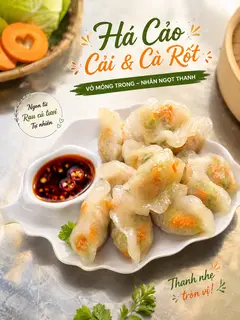 Hình ảnh Há cảo bánh cải