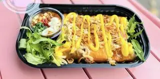 Hình ảnh Bánh tráng cuộn bơ