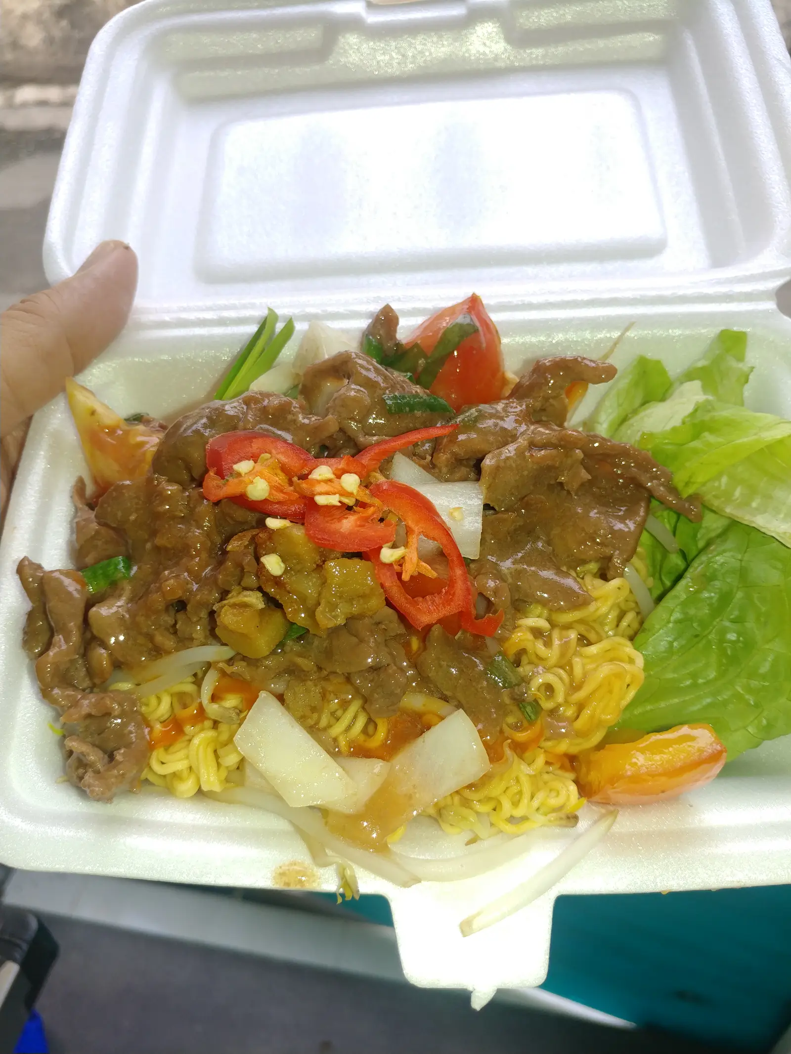 Hình ảnh Mì xào bò