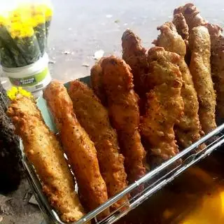 Hình ảnh Chuối chiên mè đen