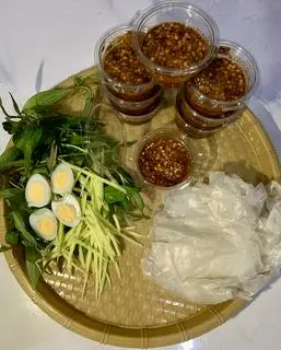 Hình ảnh Bánh Tráng Chấm 