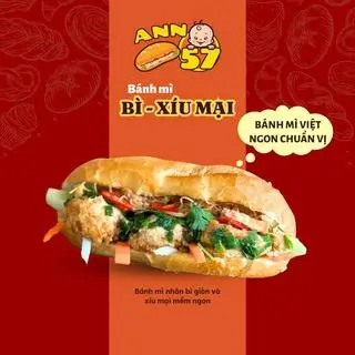 Hình ảnh Bánh mì bì - xíu mại