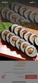 Hình ảnh kimbap truyền thống