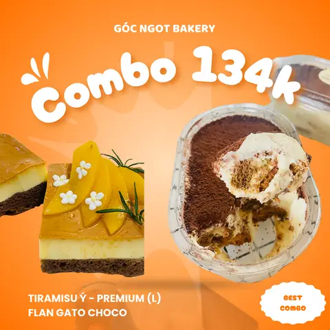 Hình ảnh Bánh Tiramisu - Premium Combo
