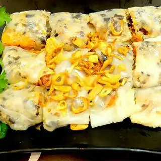 Hình ảnh Bánh cuốn trứng - chả nướng