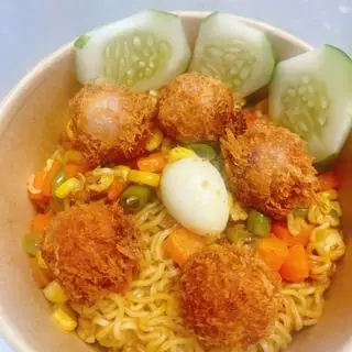 Hình ảnh ComBo 2 Mì Trộn Viên Khoai Môn+ 2 Pepsi