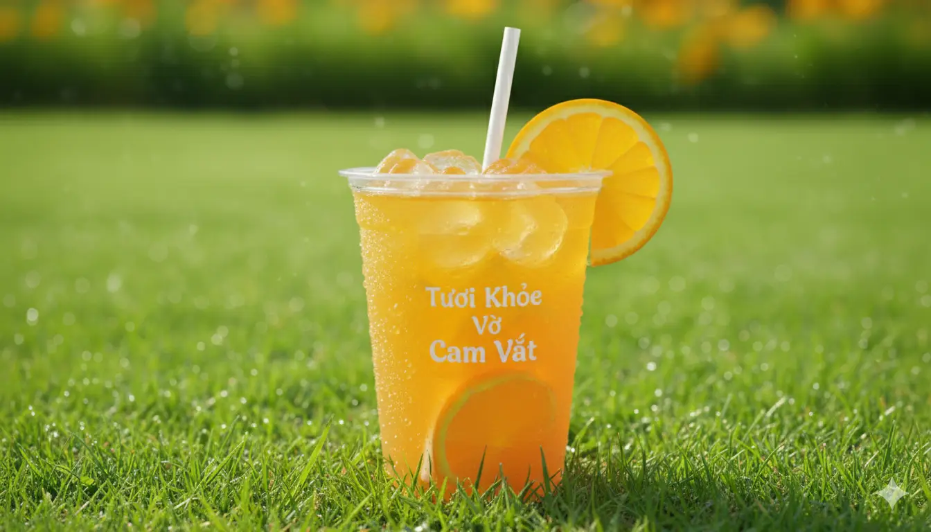 Hình ảnh Cam Vắt Ép Tươi Ngon _(ly)