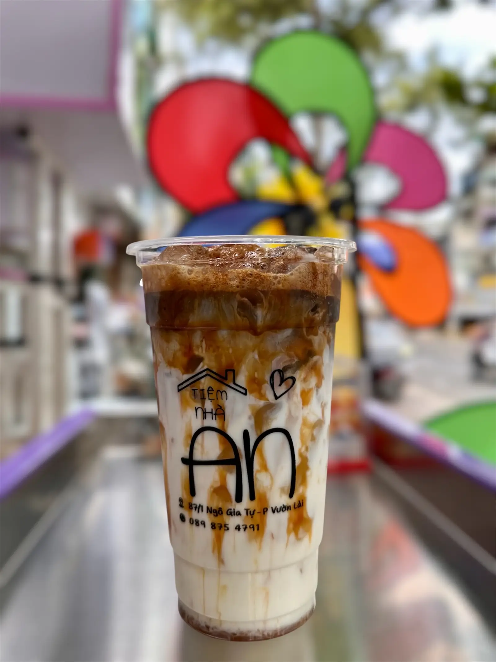 Hình ảnh Cafe sữa tươi caramel