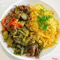 Hình ảnh Cơm rang dưa bò xào riêng