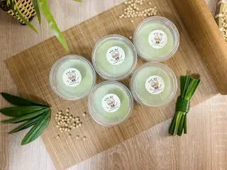 Hình ảnh Combo 5 hộp tàu hủ lá dứa