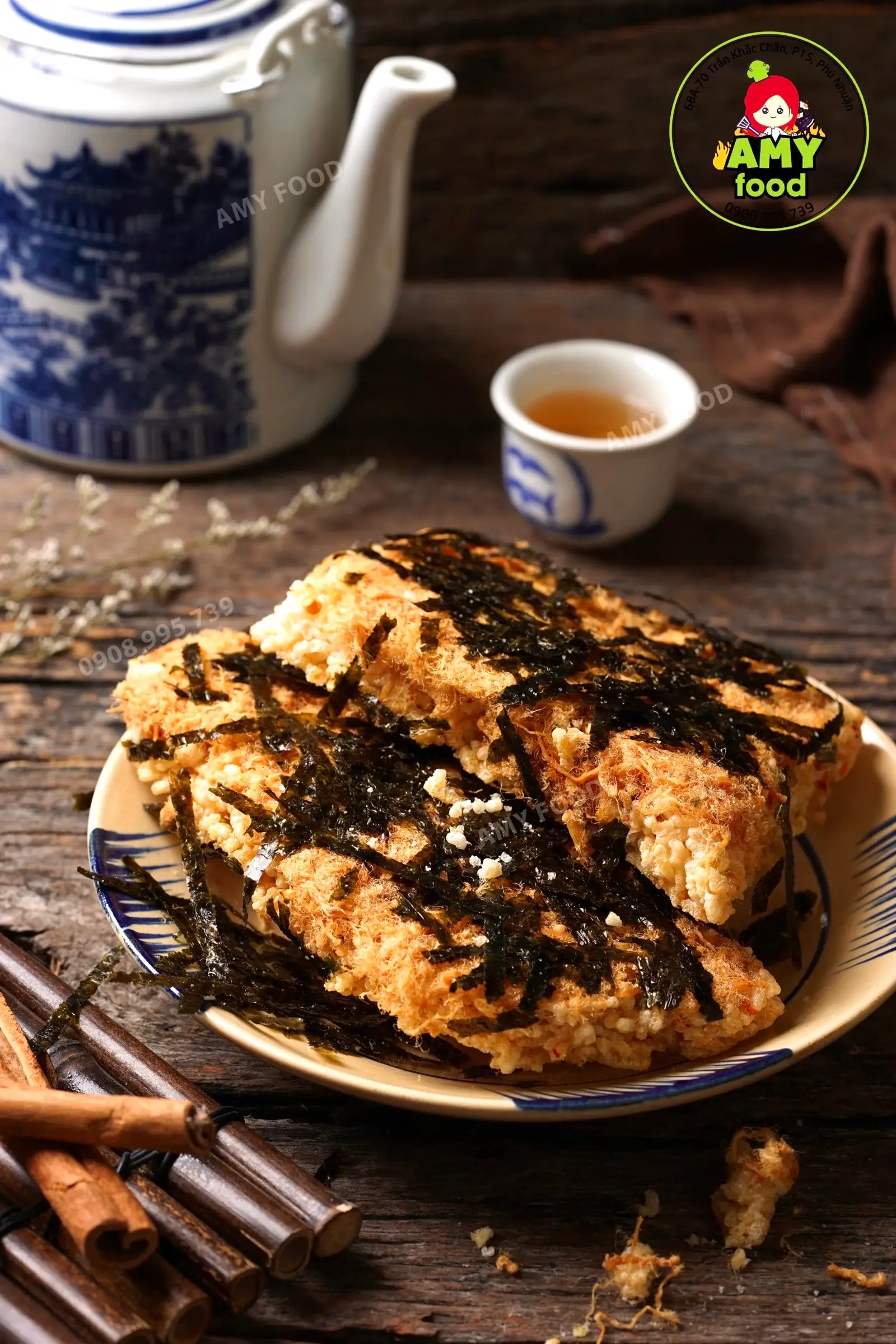 Hình ảnh Cơm cháy chà bông rong biển