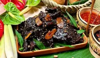 Hình ảnh KHÔ BÒ ĐEN THƯỢNG HẠNG(500G)