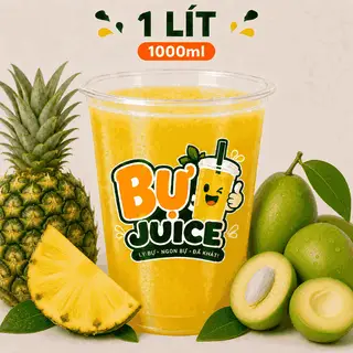 Hình ảnh Nước ép Dứa Cóc Khổng Lồ