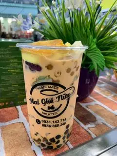 Hình ảnh trà sữa thái đỏ