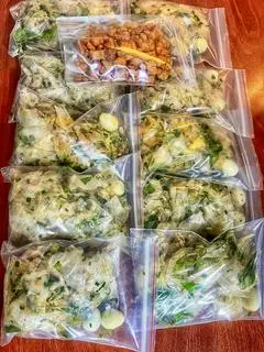 Hình ảnh Bánh tráng mỡ hành