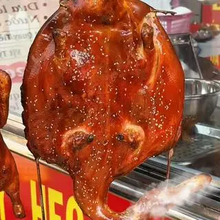 Hình ảnh Vịt tì bà rút xương da giòn có đầu - nửa con