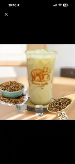 Hình ảnh trà sữa gạo rang 