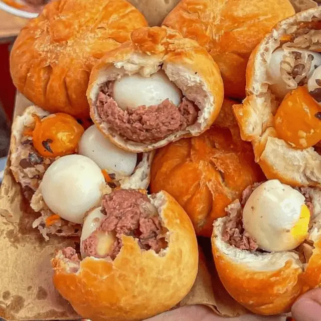 Hình ảnh Bánh Bao Pate